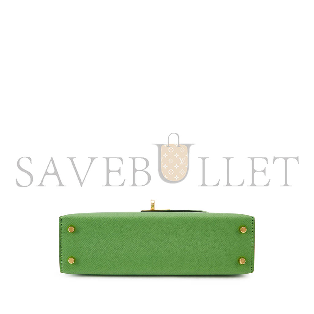 H**mes master epsom mini kelly ii 20 gold hardware (19*12*5.5cm)